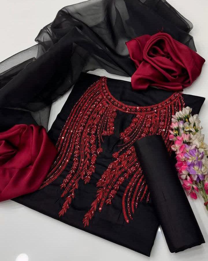 Designer Handwork Beaded - 3 piece