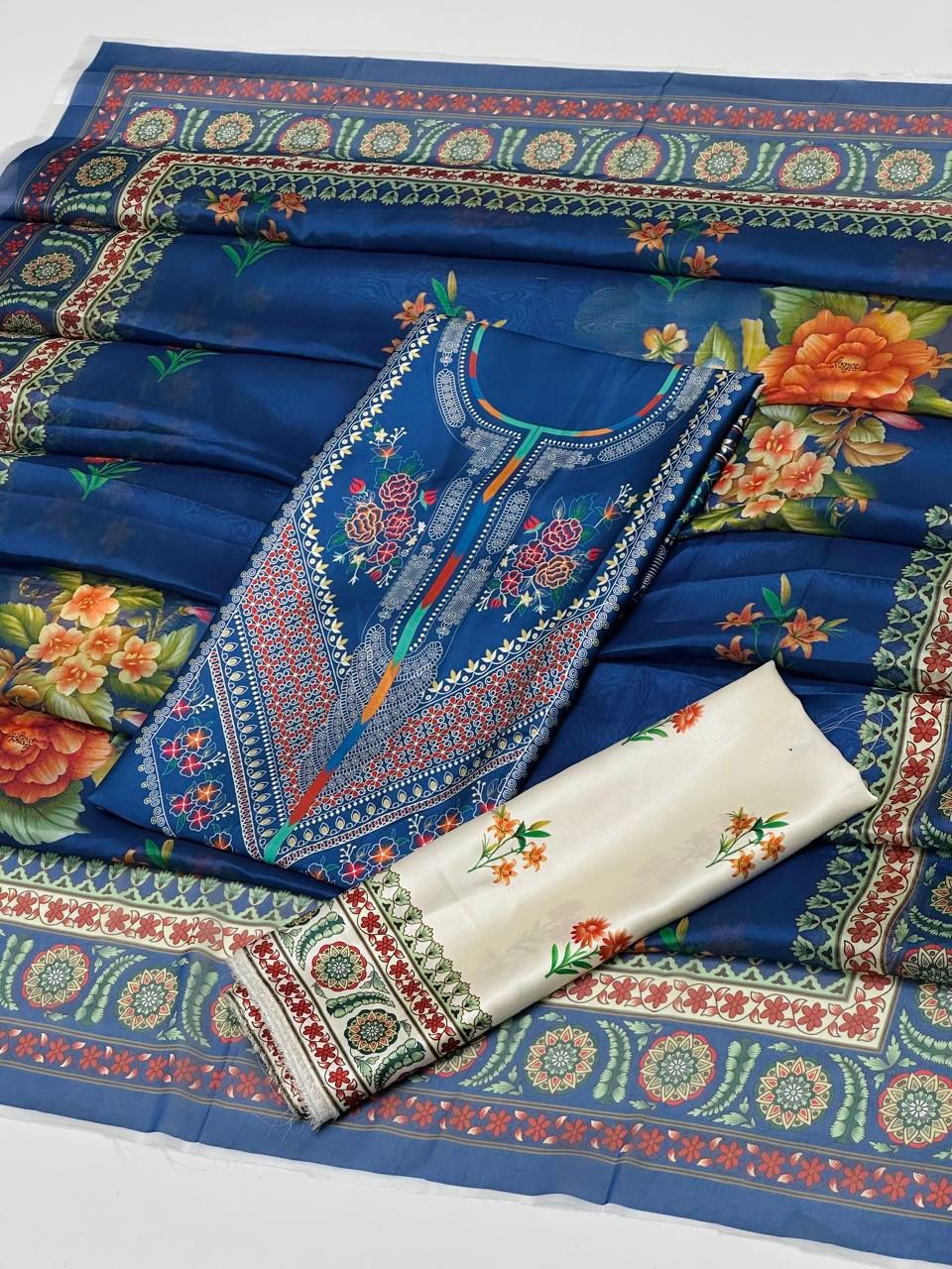 Shamooz silk printed - 3 piece