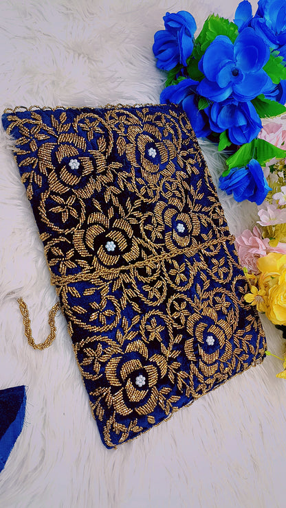Handmade Beaded Quran Cover - Elegant & Unique Protection