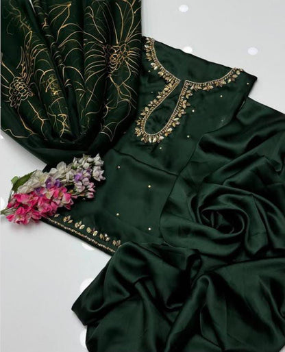 Noor-e-Gul – Luxury Shamoz Silk 3-Piece