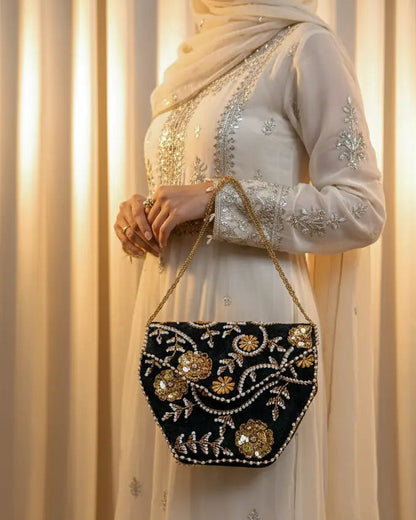 Sitara -Velvet Beaded Charm