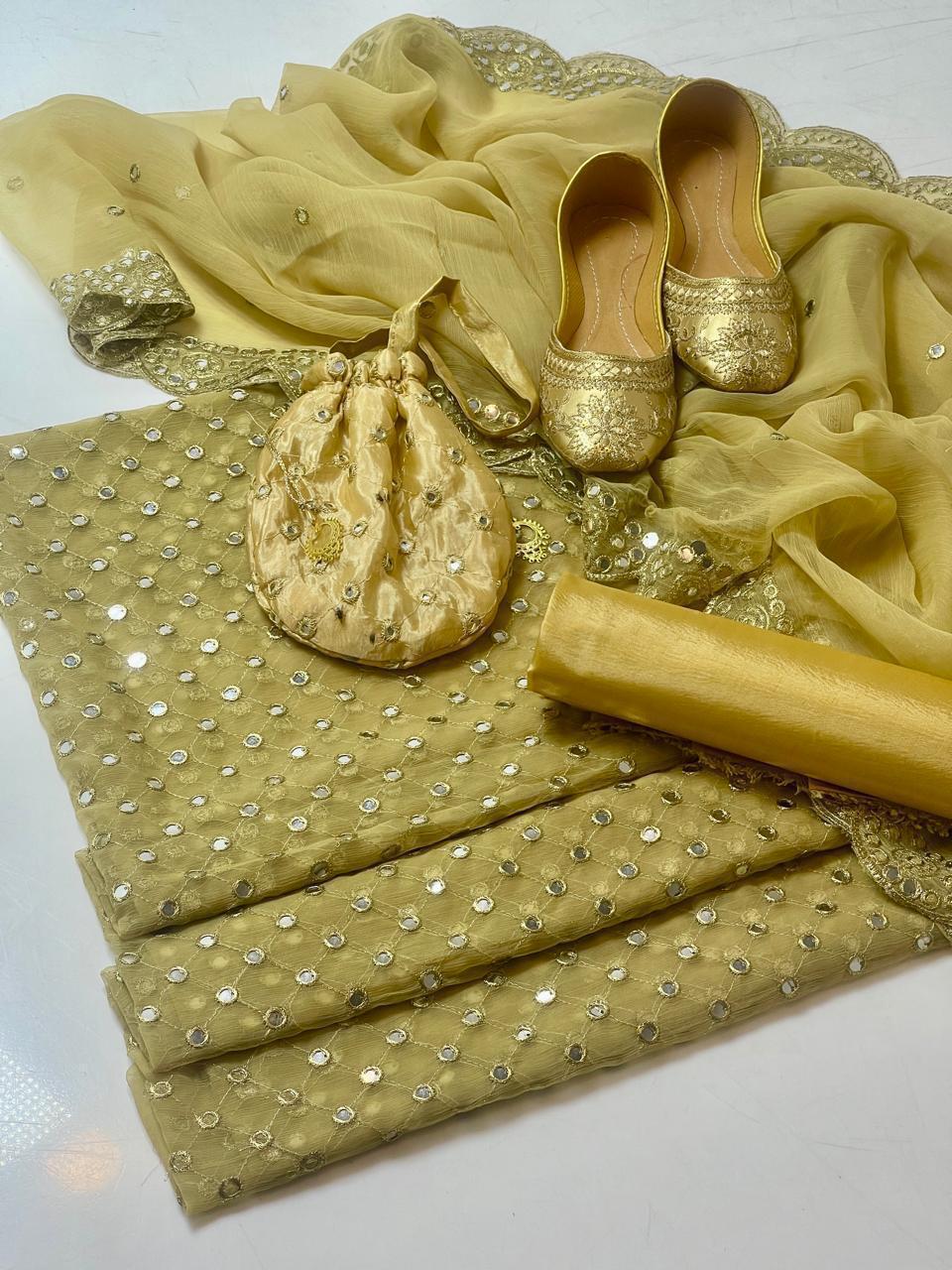 Crinkle Chiffon - 5 piece