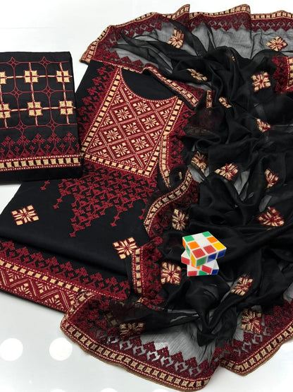 Balochi embroidered - 3 Piece