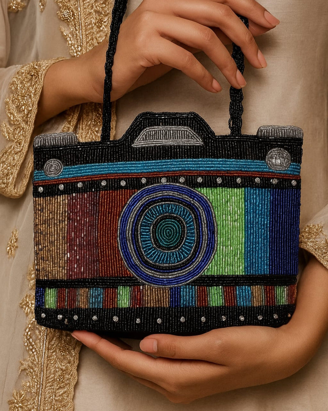 Snapshot Style – Handmade Beaded Purse