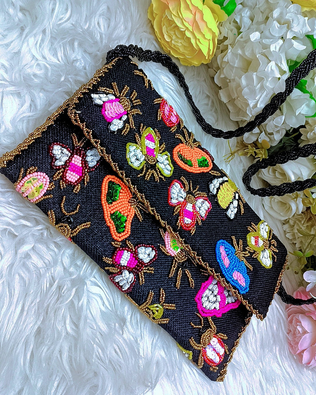 Luxury Handcrafted Beaded Purse