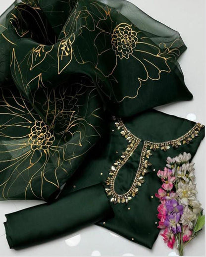 Noor-e-Gul – Luxury Shamoz Silk 3-Piece