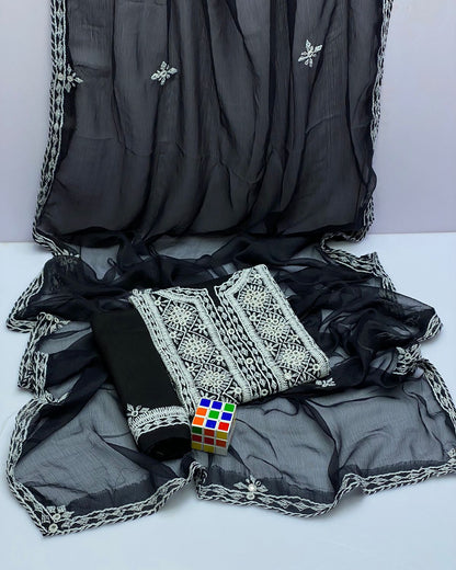 Balochi Emb Lawn -3pc
