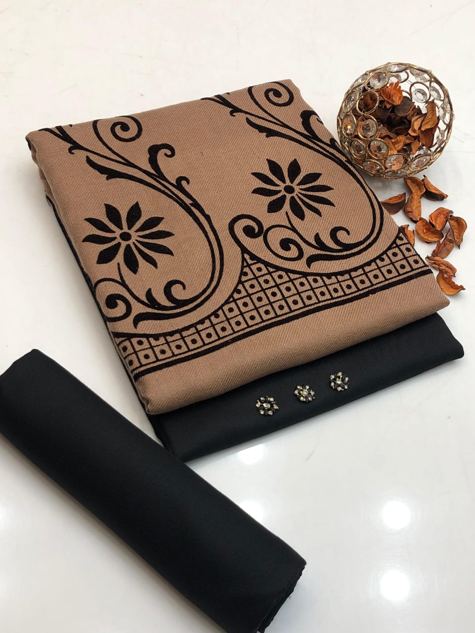 Soft Marina plachi shawl - 3 Piece