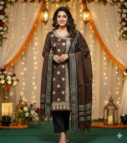 Beautiful Susi emb - 3 Piece