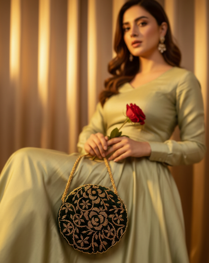 Velvet Moonshine - handicraft bag