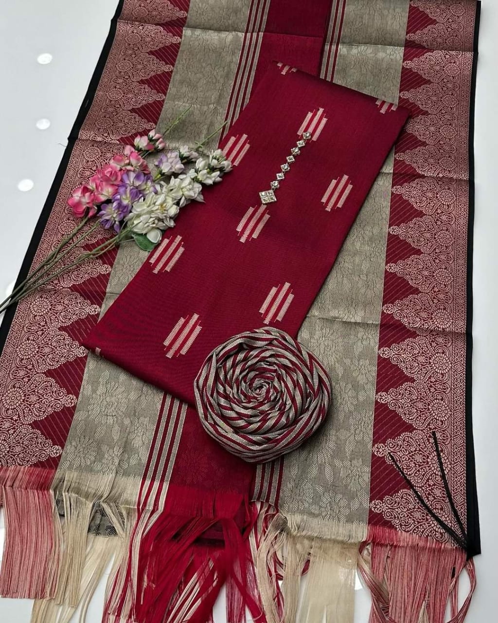 Banarsi Barosha Susi - 3PC Suit