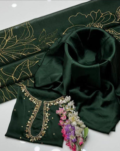 Noor-e-Gul – Luxury Shamoz Silk 3-Piece