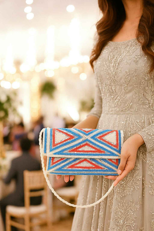 Gleamora– Beaded Purse