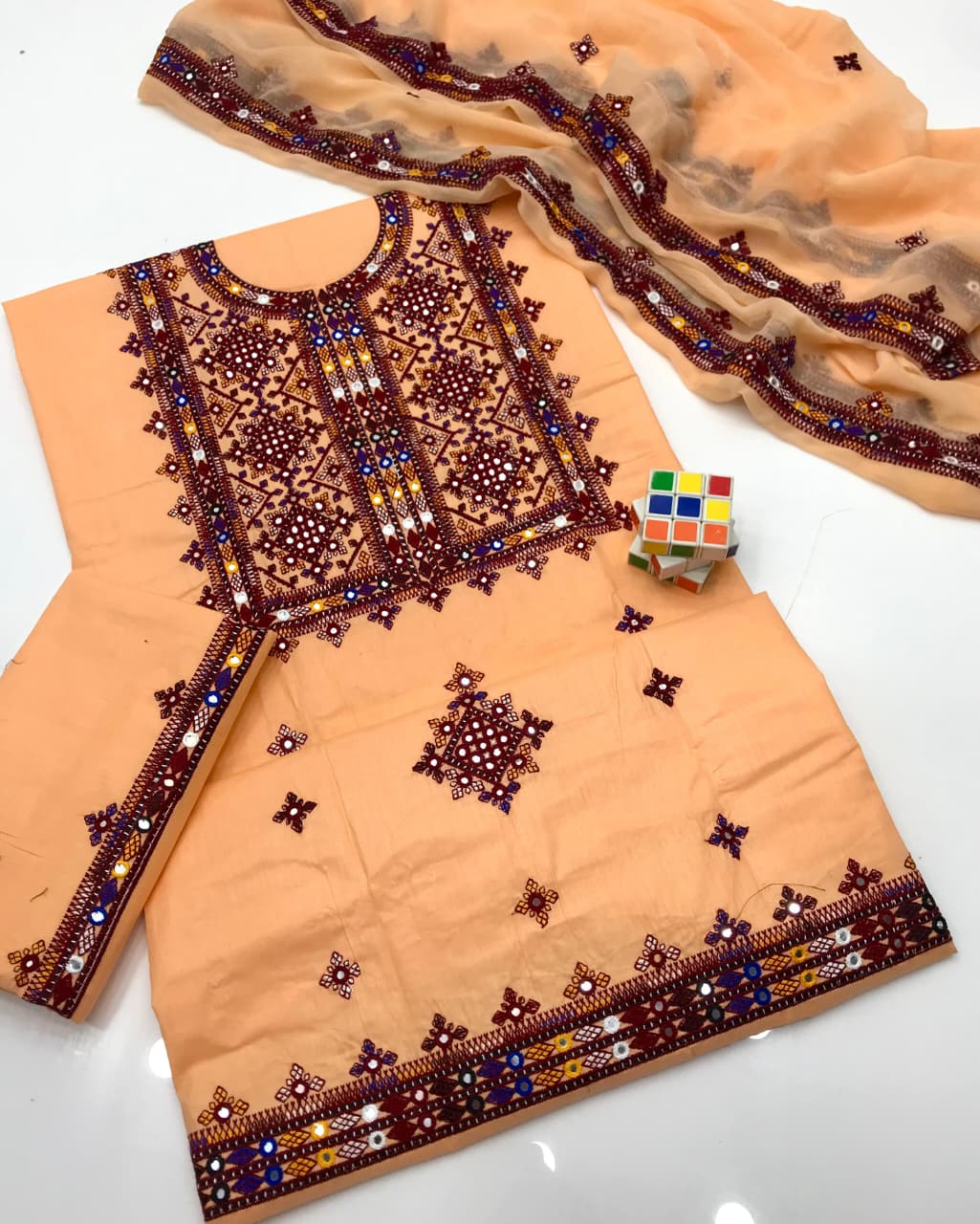 Balochi embroidered - 3 Piece