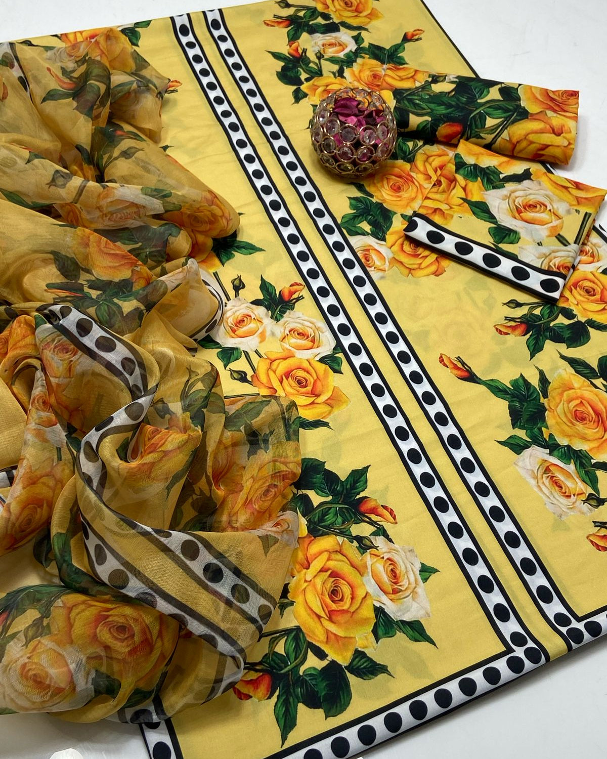 Monar swiss Lawn - 3 piece suit