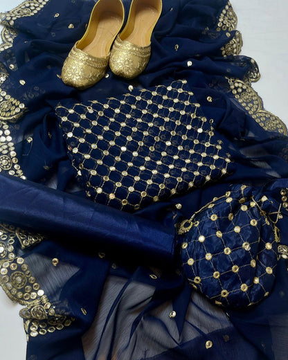 Crinkle Chiffon - 5 piece