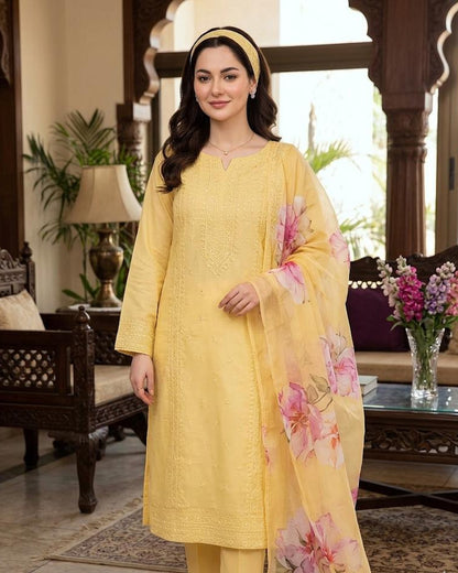 Bareeze Lawn -3 piece suit
