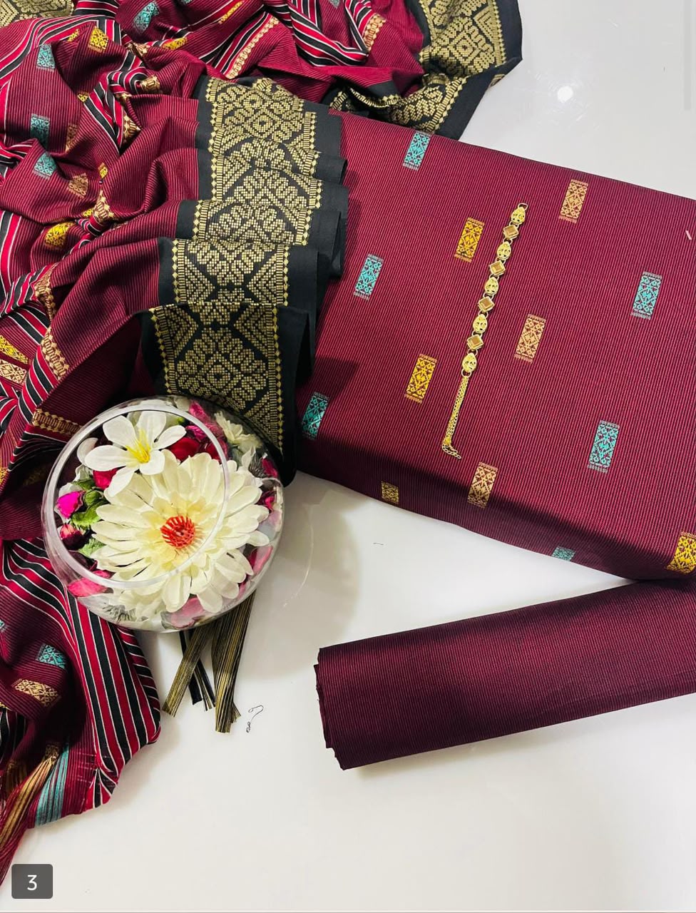 Banarsi Susi Broshia - 3 piece