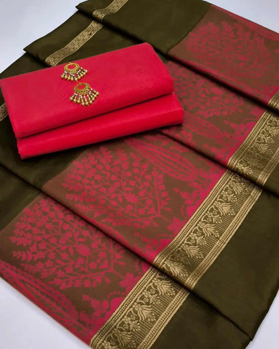 GulRang Premium Lawn Set 3D Broshia Shawl - 3 piece