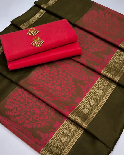 GulRang Premium Lawn Set 3D Broshia Shawl - 3 piece