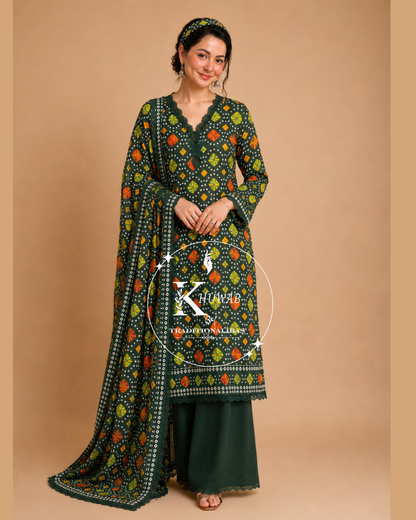 Chunri Print Lawn - 3 Piece