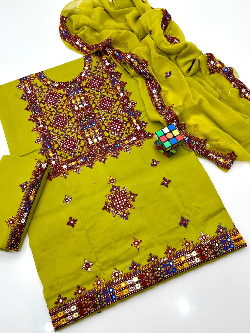Balochi embroidered - 3 Piece