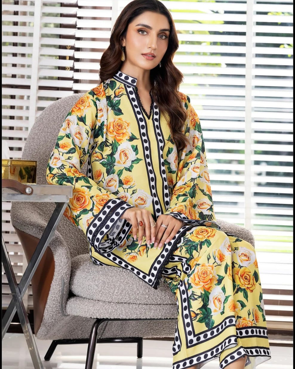 Monar swiss Lawn - 3 piece suit