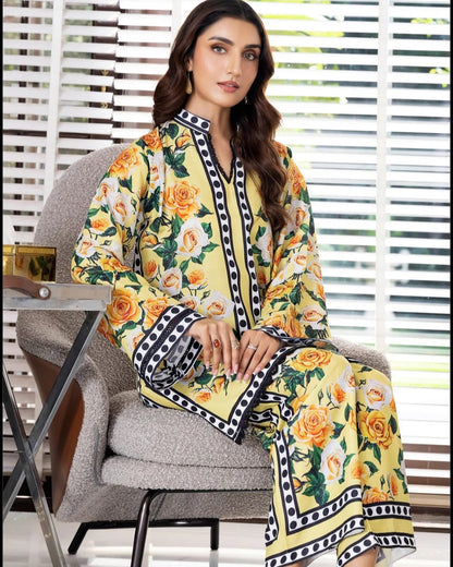Monar swiss Lawn - 3 piece suit