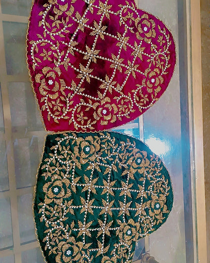 Heart Table Mat – Handmade