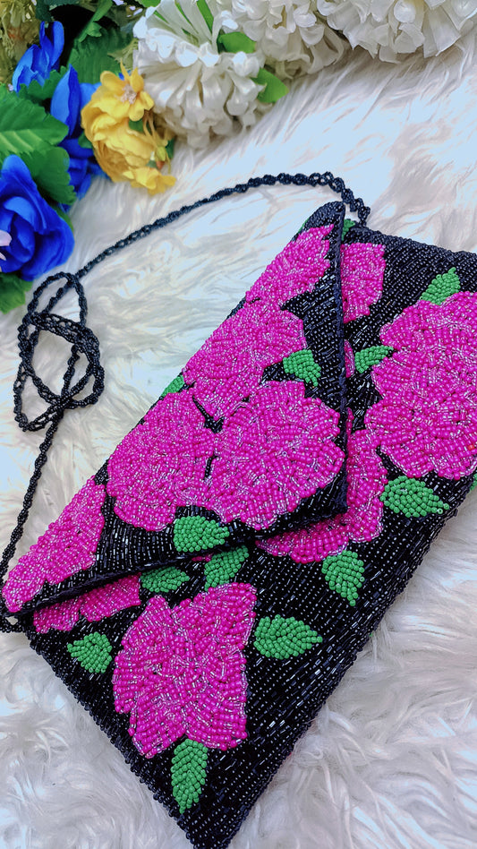 Beaded Party Clutch