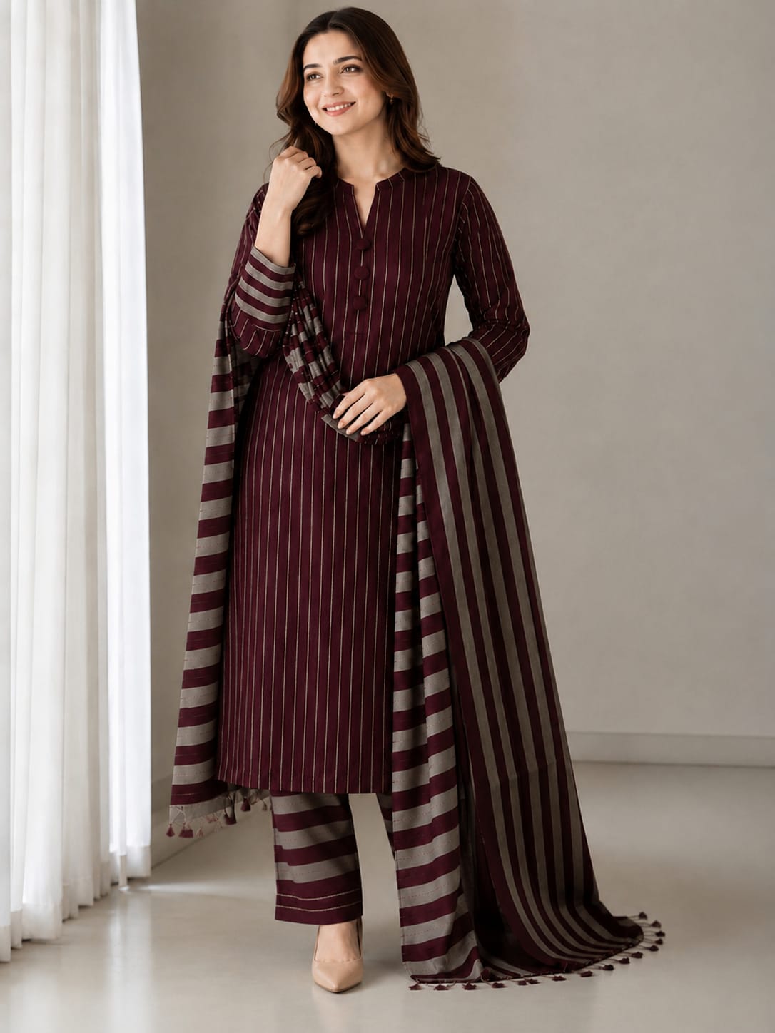 Multani Khadi Sussi - 3 Piece
