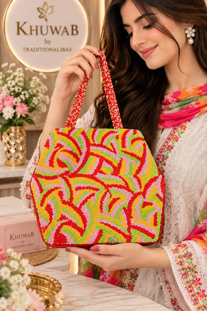 Rainbow beautiful purse
