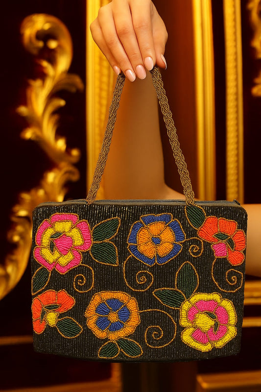 Handmade Beaded Purse – Traditional Design