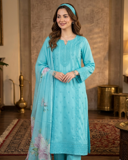Bareeze Lawn -3 piece suit