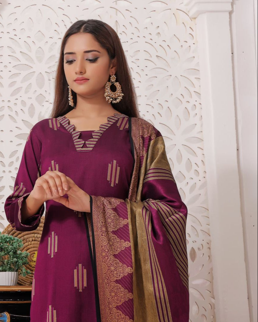 Banarsi Barosha Susi - 3PC Suit
