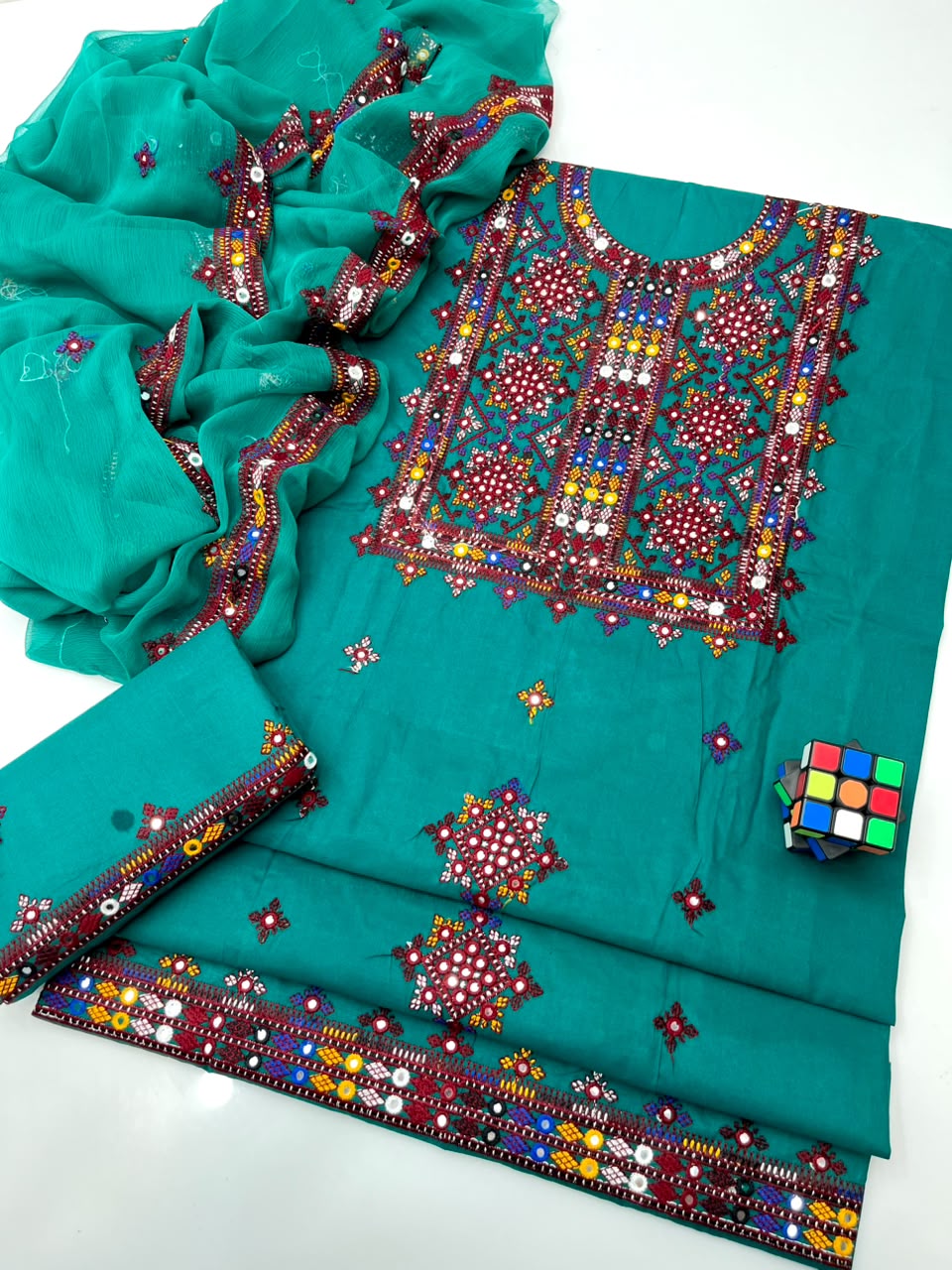 Balochi embroidered - 3 Piece