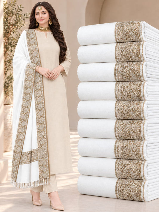 Premium Dhanak wool -3 piece unstitched
