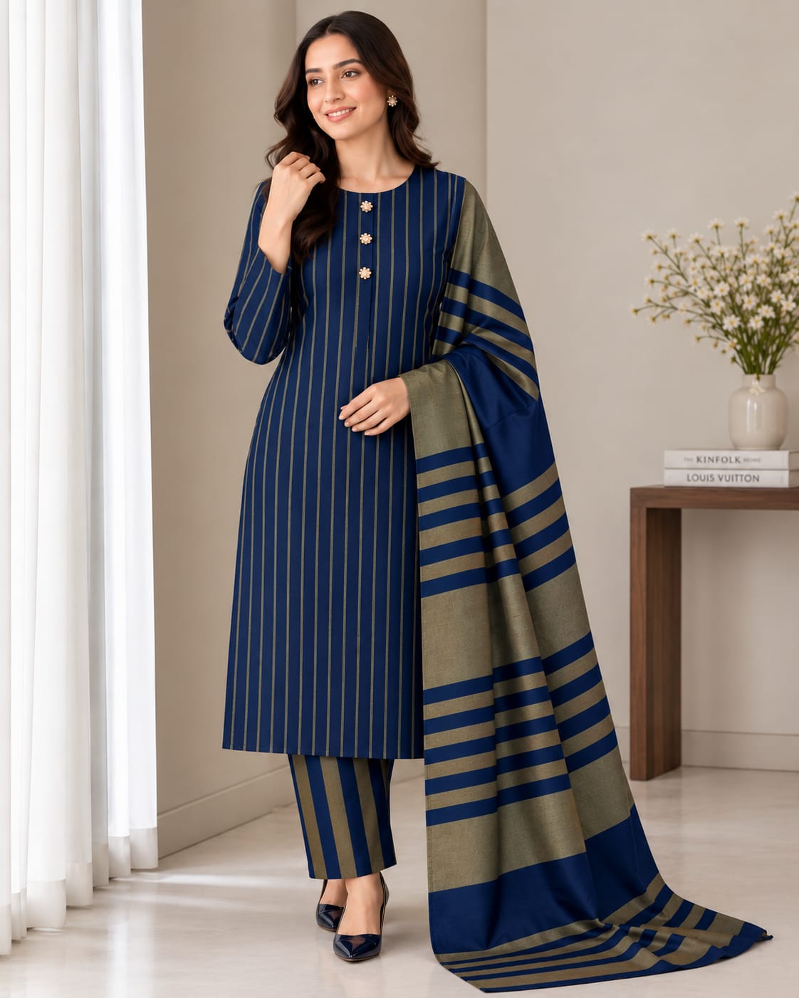 Multani Khadi Sussi - 3 Piece