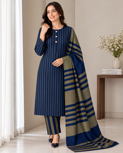 Multani Khadi Sussi - 3 Piece