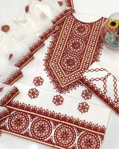 Luxurious-Cotton 3pc