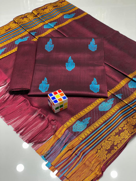 Banarsi Susi Jacquard - 3 Piece