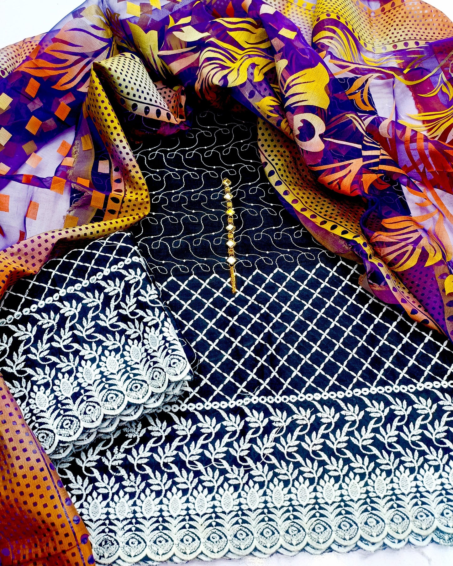 Lawn chickenkari - 3 piece