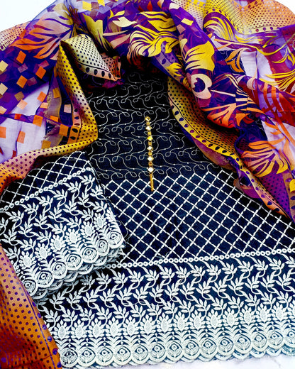 Lawn chickenkari - 3 piece
