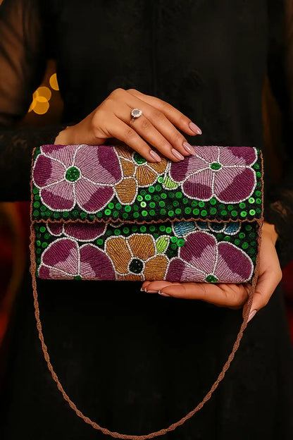 Crystal Sitar Purse