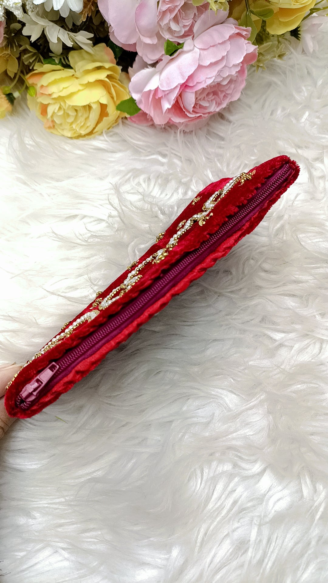 Elegant Handmade Beaded Money Envelope – Wedding Gift Edition