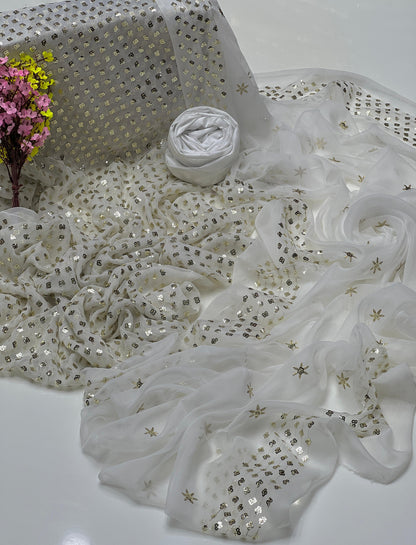 Indian Crinkle Chiffon - 3 piece