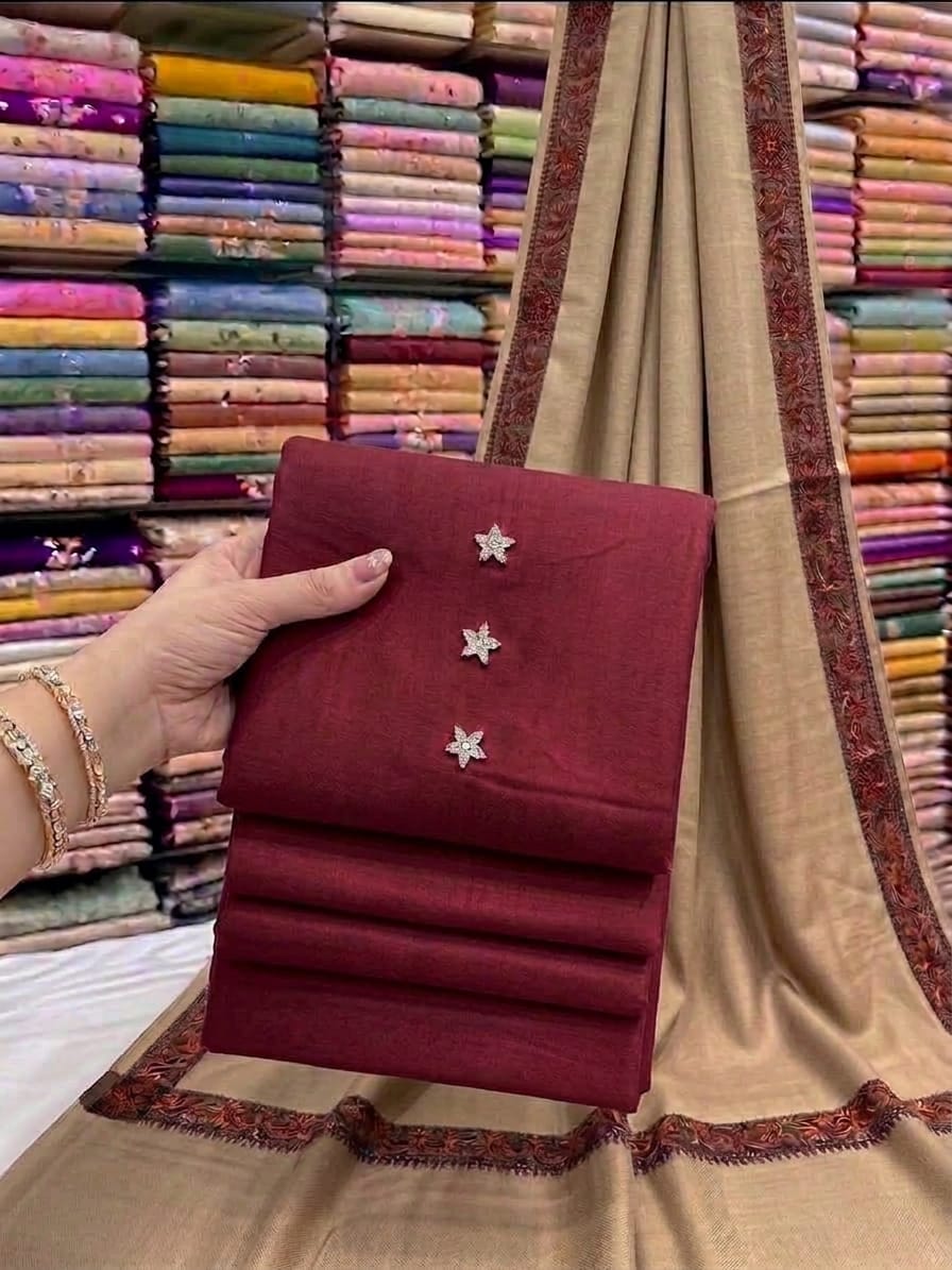 Premium pashmina -3 piece unstitched