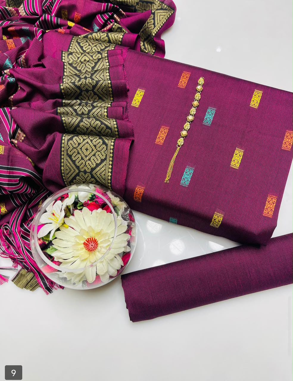 Banarsi Susi Broshia - 3 piece