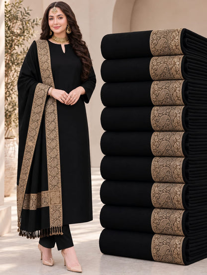 Premium Dhanak wool -3 piece unstitched