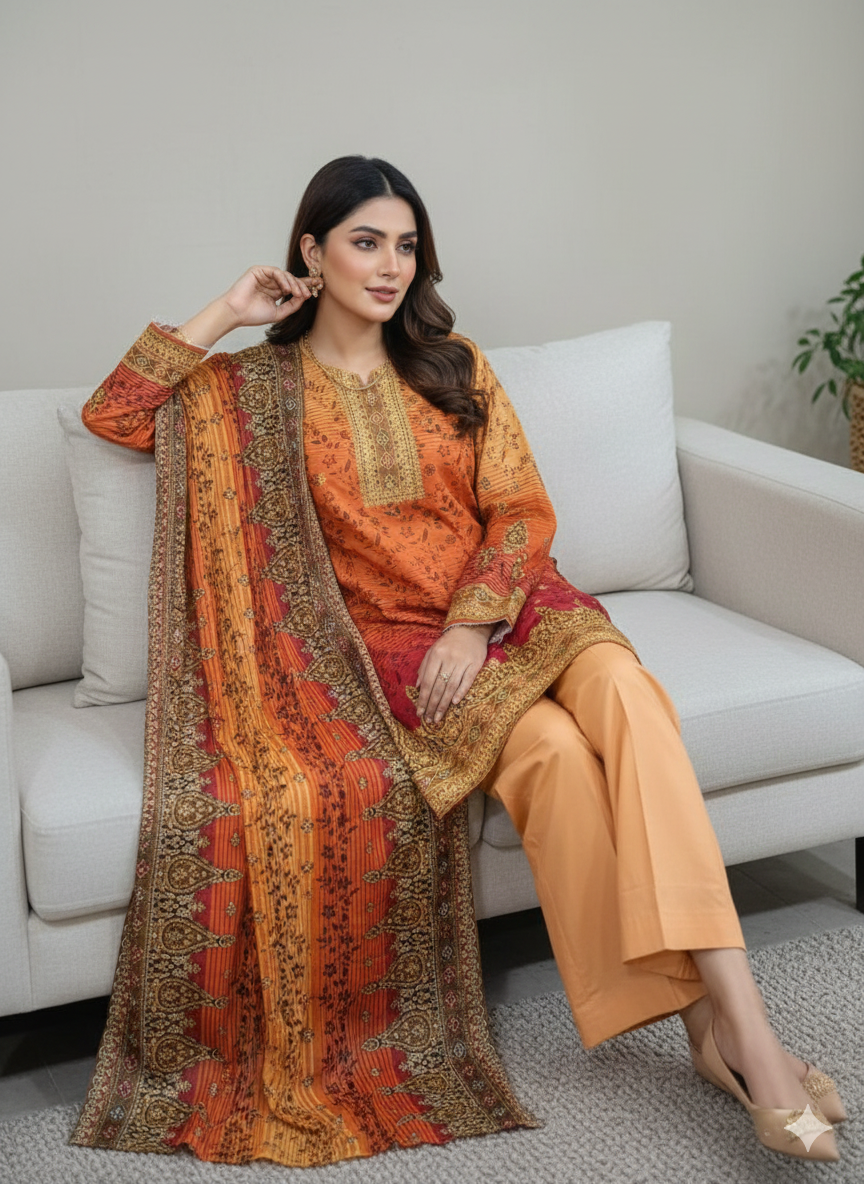 Printed - 3 Piece Lawn